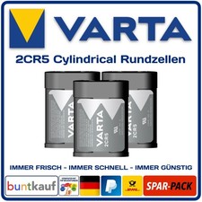 3x VARTA 2CR5 Lithium-Zelle 6V