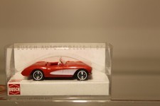 LAS 093 (1-2) Busch H0 1:87 OVP 45409 Amerikanischer Sportwagen Cabrio offen 