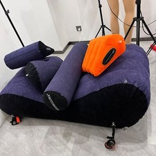 Toughage Aufblasbares Pillow Sexkissen Sofa Bett Kissen Möbel Matratze Keil DE