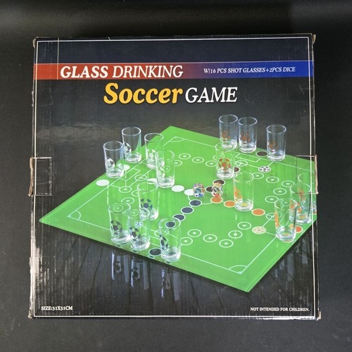 Glass drinking soccer - soccer-game,