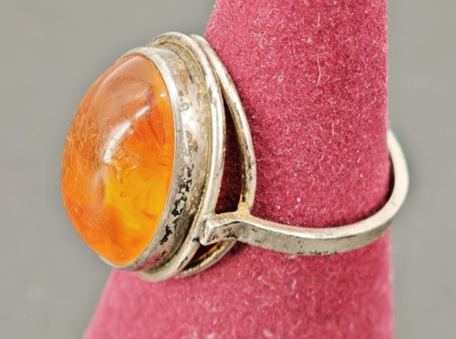 215 schöner bernstein ring - nr.215,