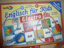 Elektro Spiel für Kinder zum Englisch Lernen