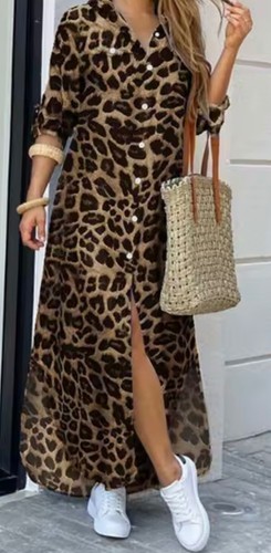 Sommerkleid leo print - leo,