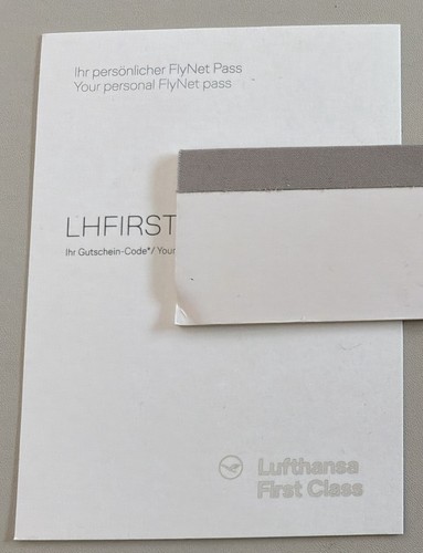Lufthansa first class - lufthansa,