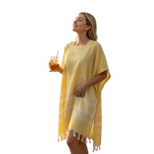 Peshtemal strand poncho - strand, aus