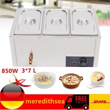 3 Behälter Edelstahl Bain