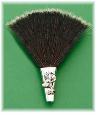 NEUER flacher Gamsbart Hülse