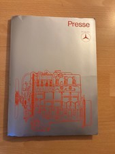 Pressemappe Mercedes Benz 240