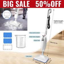 3500W Dampfreiniger Haushaltsdampfer Dampfbesen Dampf Mop Bodenwischer Steamer