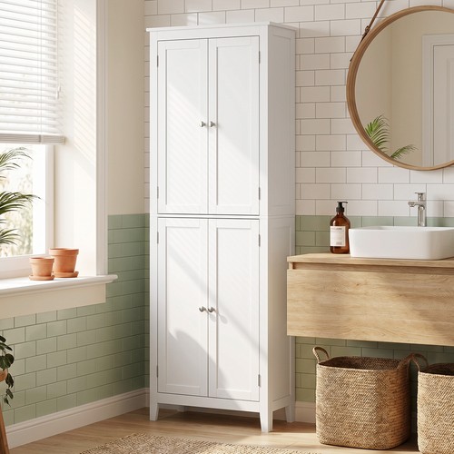 Homcom badezimmerschrank 170 - badezimmerschrank,