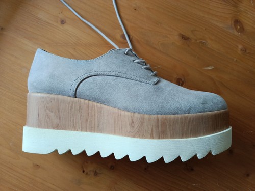 Plateau schnürschuhe - schnürschuhe, ++