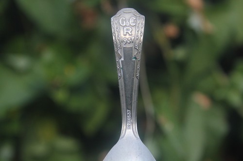 Antik 1937 dose löffel könig - dose,