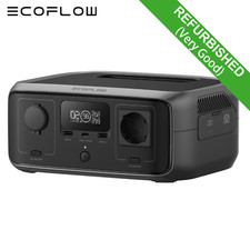 ECOFLOW Refurbished RIVER 3 Tragbare PowerStation LiFePO4 245Wh 300W für Camping