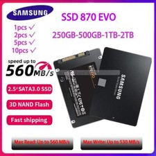 Samsung 870 EVO 1TB 2TB 250GB