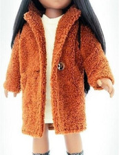 Brauner Plüsch Kunstfell