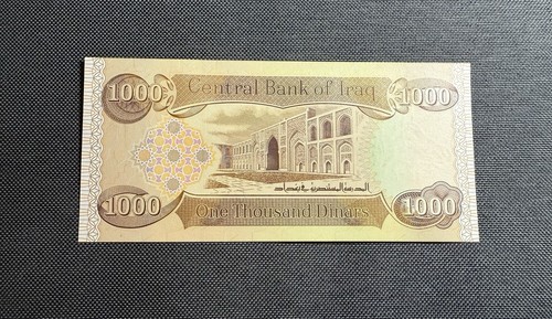 Irak 1000 dinars 2018 - dinars, unc