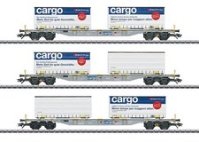 Märklin H0 47463 Containertragwagen-Set der SBB Cargo Neu/OVP