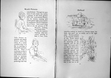 Antiker alter Druck Holland