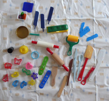 Knete Spiel-Werkzeug Basteln kreativ Nudelholz Knetpresse Ausstechformen Schaber