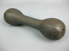 alte Kurzhantel Hantel Kugelhantel Gewicht Oldschool Eisen Kraftsport antik