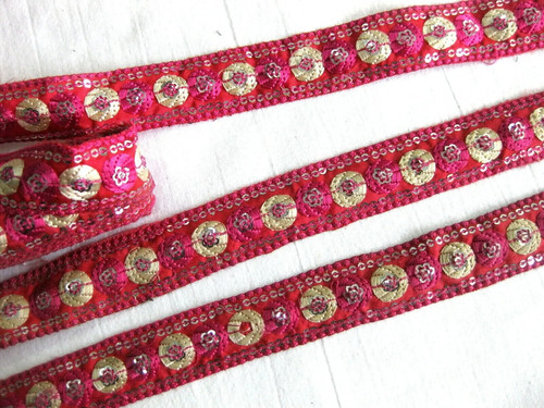 Borte zierband mit stickerei - mit,