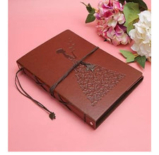 Leder Fotoalbum DIY Scrapbook