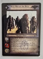 LOTR TCG ! WILD MEN OF THE HILLS 5R4 ! BATTLE OF HELMS DEEP !