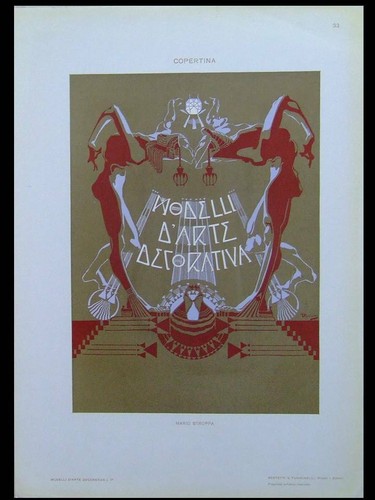 Jugendstil grafiken 1910 - -1910,