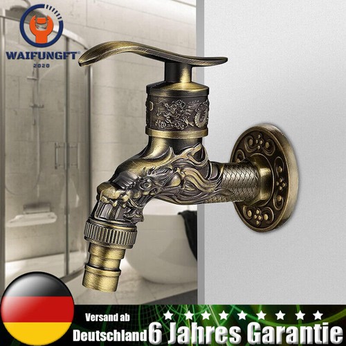 Wasserhahn garten antik - wasserhahn,