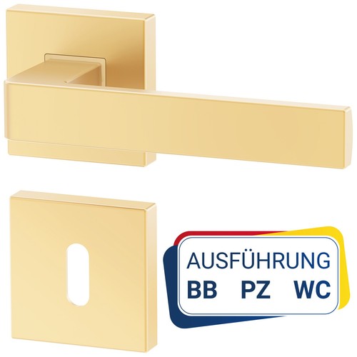Messingfarben matt - messingfarben,