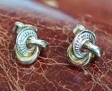 Goldohrstecker 8 kt Ohrstecker Gold 333 gordischer Knoten Wirbel Ohrringe