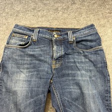 Nudie Jeans Co Mens 33x33 Blue