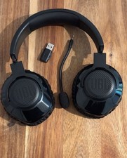 JBL Quantum 350 Wireless Over-Ear Gaming Headset, Schwarz