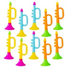 12 Pcs Simuliertes Musikinstrument-Spielzeug Kind Lustige Spielzeugtrompete