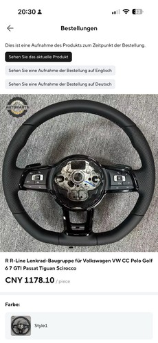 Lenkrad golf polo - lenkrad, gti