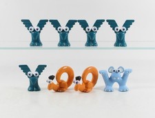 Lloyd Gilbert === 8 x Alpha Critters Figuren