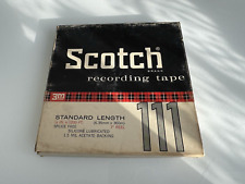 Scotch Recording Tape 111- 3M Company, 7" Reel - 6.35mm x 360m Magnetband
