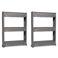 ONE TOUCH Nischen- Allzweckregale mit 3 Ebenen 2 Stück N422