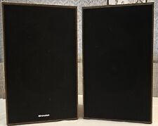 Sharp CP-30 HW – 2-Wege Vintage Lautsprecher Boxen / Paar – VISATON DSM 25 FFL