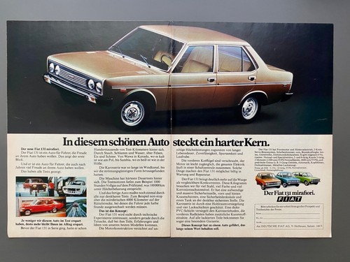 1975 fiat 131 mirafiori - mirafiori, harter
