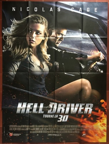 Plakat hell driver - driver, angry