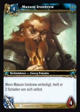 WoW - 4x Maxum Ironbrew - Helden von Azeroth - mint