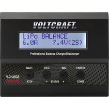 VOLTCRAFT V-Charge 60 DC Modellbau-Multifunktionsladegerät 12 V 6 A LiPo, LiI...