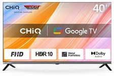 CHiQ  LED SmartTV  40 Zoll FHD, Google TV, 2025 Smart TV, WiFi, Bluetooth, Dolby
