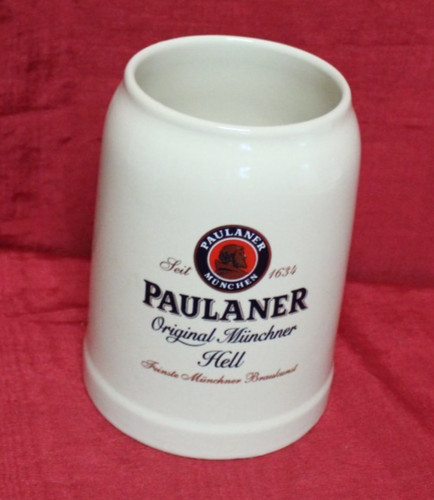 Paulaner bierkrug steingut - paulaner,
