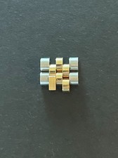 Rolex Jubilee Ersatzglied Link Stahl Gold 12mm Doppelglied