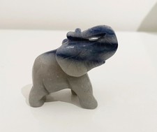 Edelstein Elefant Figur Glücksbringer 5,5 cm