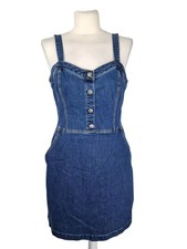 Hollister Jeans Kleid Größe