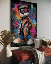 Micky Maus Leinwand Bild
