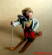 alte Original PETER Figur MECKI Skifahrer  guter Zustand